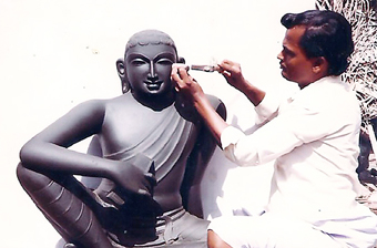 Mamallapuram sculptor
